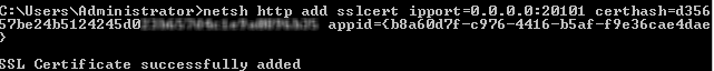 The import command