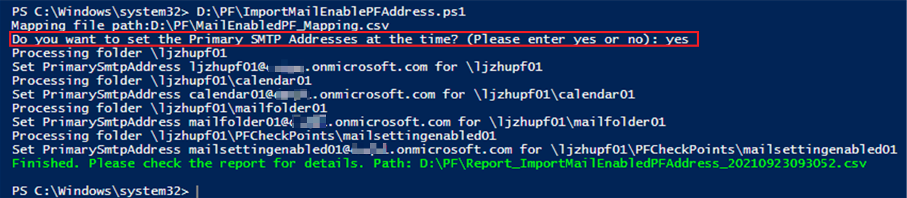 The command window.