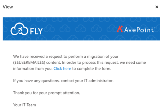 email notification example 