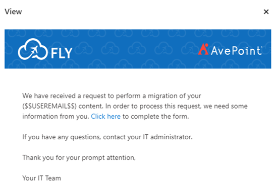 email notification example 