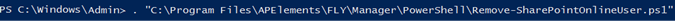 the Remove-SharePointOnlineUser.ps1 file