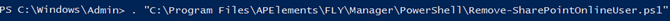 the Remove-SharePointOnlineUser.ps1 file