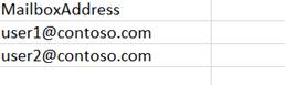 MailboxList.csv file.