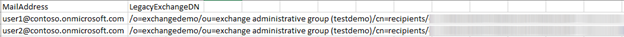MailAddress_LegacyMapping.csv file 