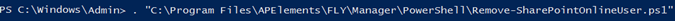 the Remove-SharePointOnlineUser.ps1 file