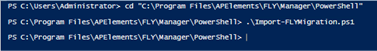 Import-FLYMigration.ps1 file.
