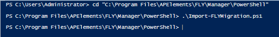 Import-FLYMigration.ps1 file.