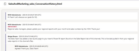The HTML file