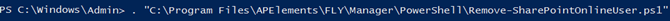 the Remove-SharePointOnlineUser.ps1 file