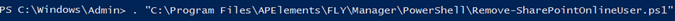 the Remove-SharePointOnlineUser.ps1 file
