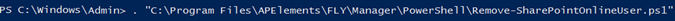 the Remove-SharePointOnlineUser.ps1 file