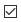 Icon: A selected checkbox.