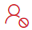 Icon: Blocked in Microsoft Entra.