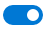 Button: The toggle that is turned on.