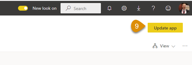 select update app