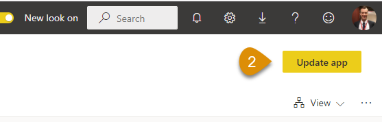 select update app
