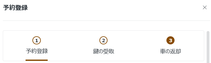 予約登録